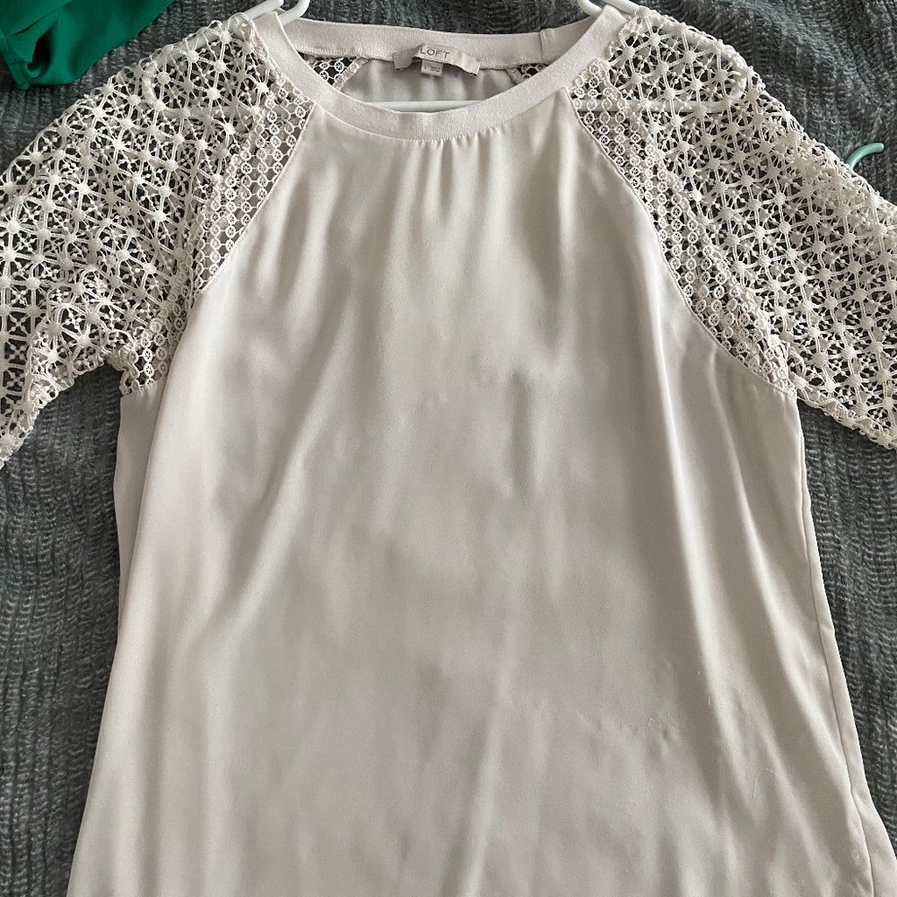 Long sleeved White dress shirt